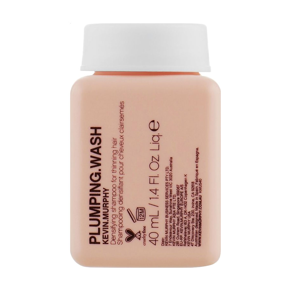 Шампунь Kevin.Murphy Plumping.Wash для об'єму й ущільнення сухого та стоншеного волосся, 40 мл